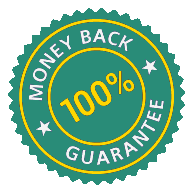 100% Money Back Guarantee
